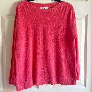 Nagaschoni Pink Cashmere Blend Sweater – Size L